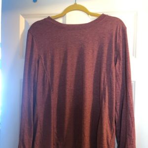 Mauve long sleeve. Size XL never worn
